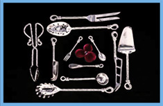 Beautiful flatware and serving utensils for a wonderful gift