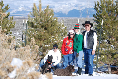 Family Christmas Photo Unique Cutlery